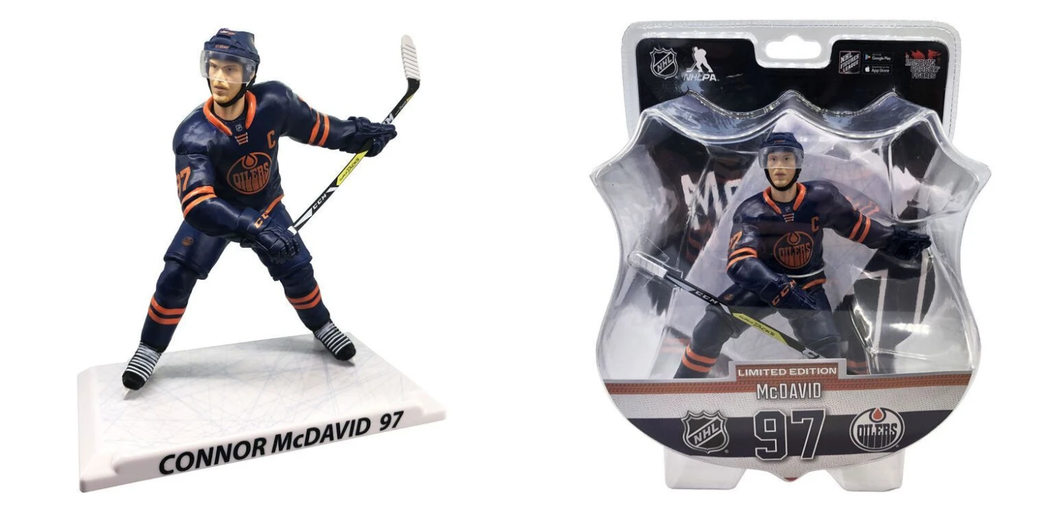 NHL - Edmonton Oilers - Connor McDavid - Figur – Bild 2