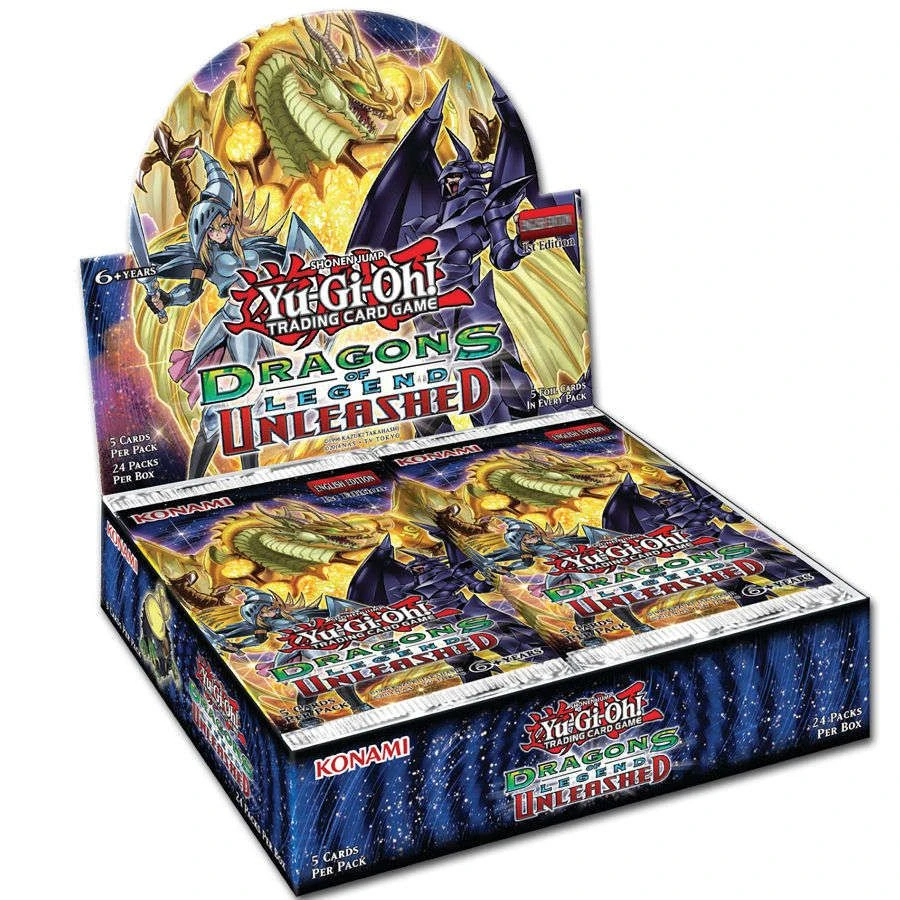 Konami Yu-Gi-Oh! Dragons Of Legend 3 - Unleashed - Booster Display (DE)