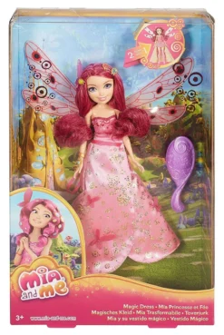 MATTEL Mia And Me - Magisches Kleid Mia Puppe