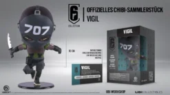 Ubisoft Six Collection 3 - Vigil 10cm Vinyl Figur