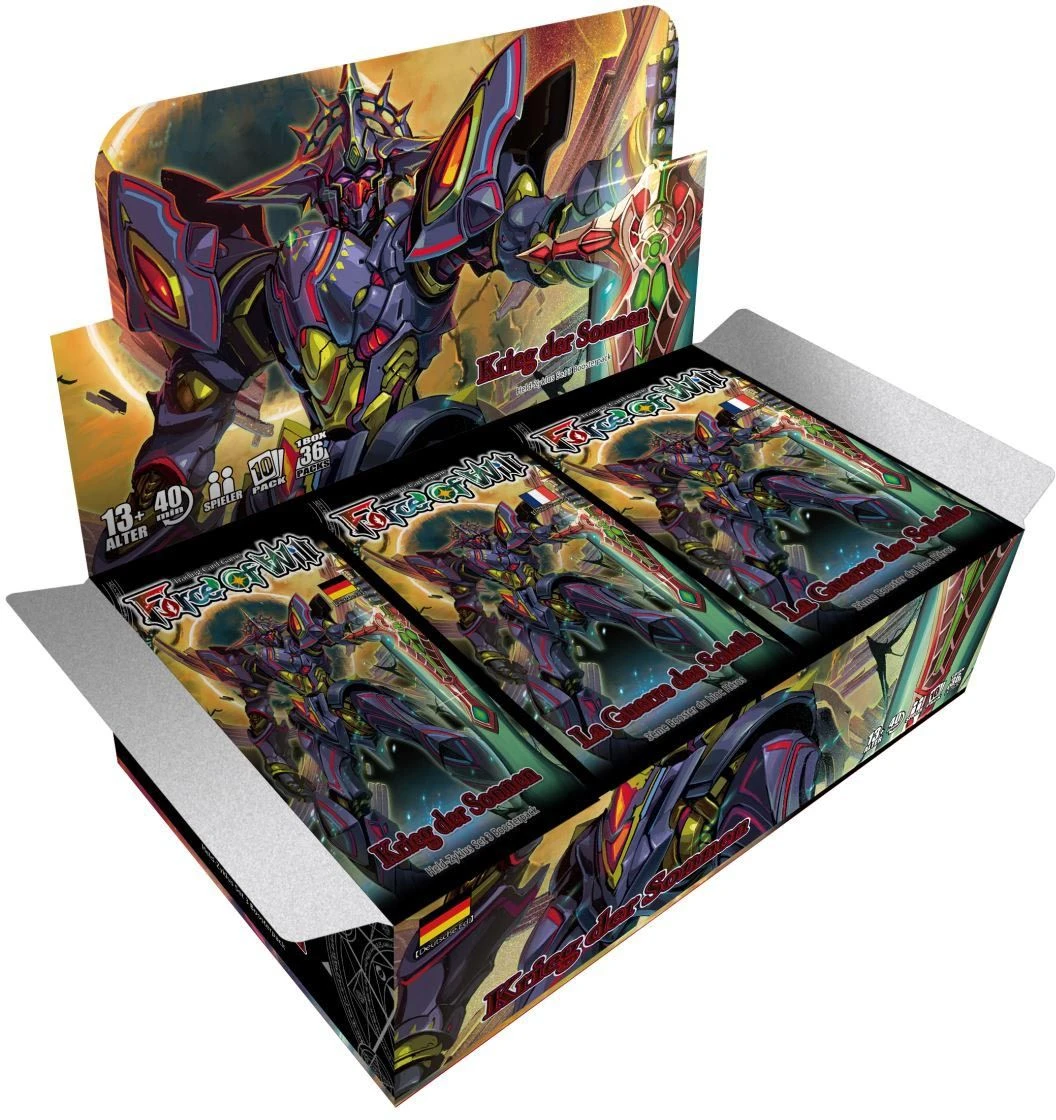 Diverse Force Of Will - Krieg Der Sonnen - Booster Display (DE)